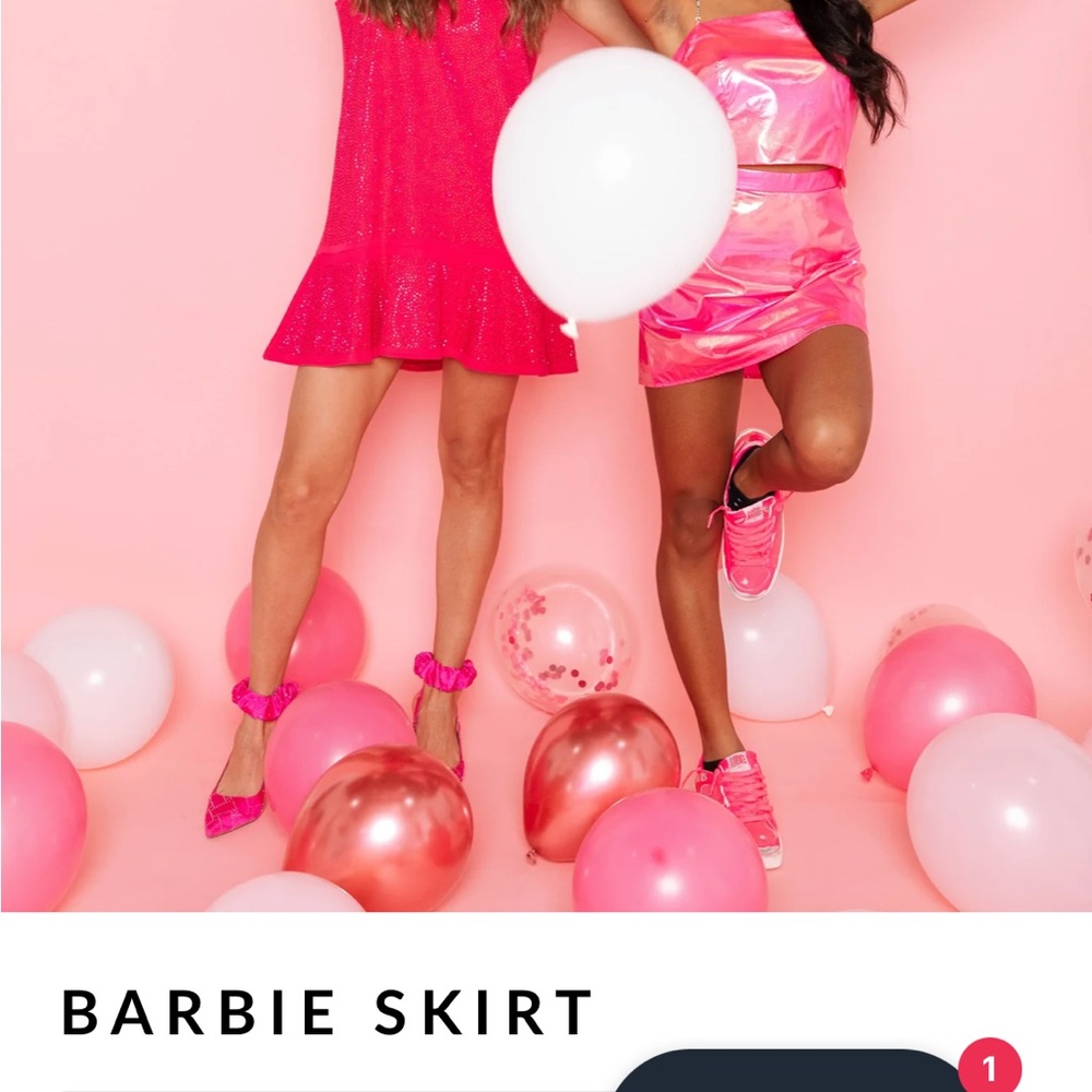 Queen of Sparkles Barbie Skirt